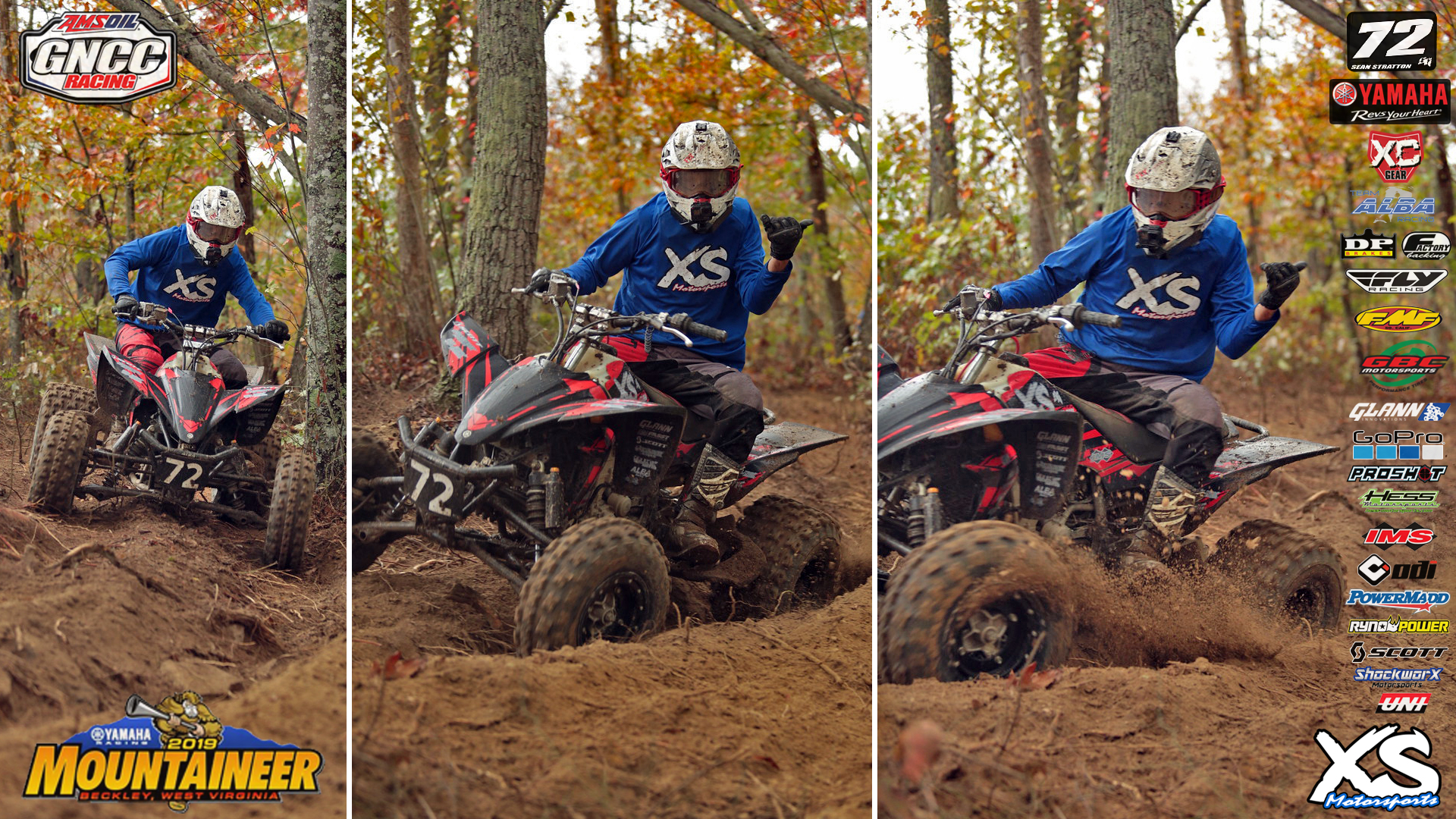 GNCC Mountaineer West Virginia National ATV Race Sean Stratton Racing